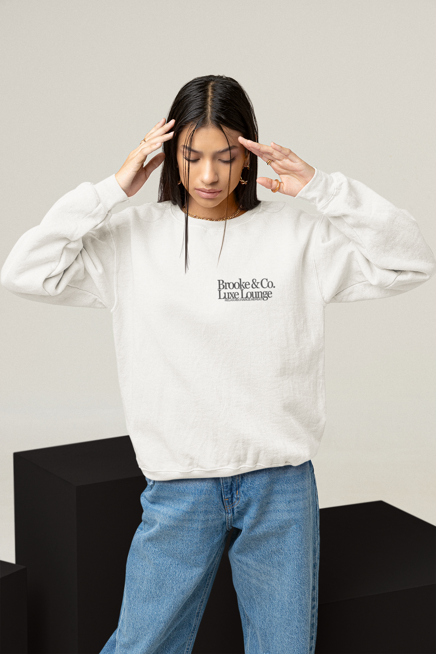 Brooke & Co Luxe Lounge Sweatshirt