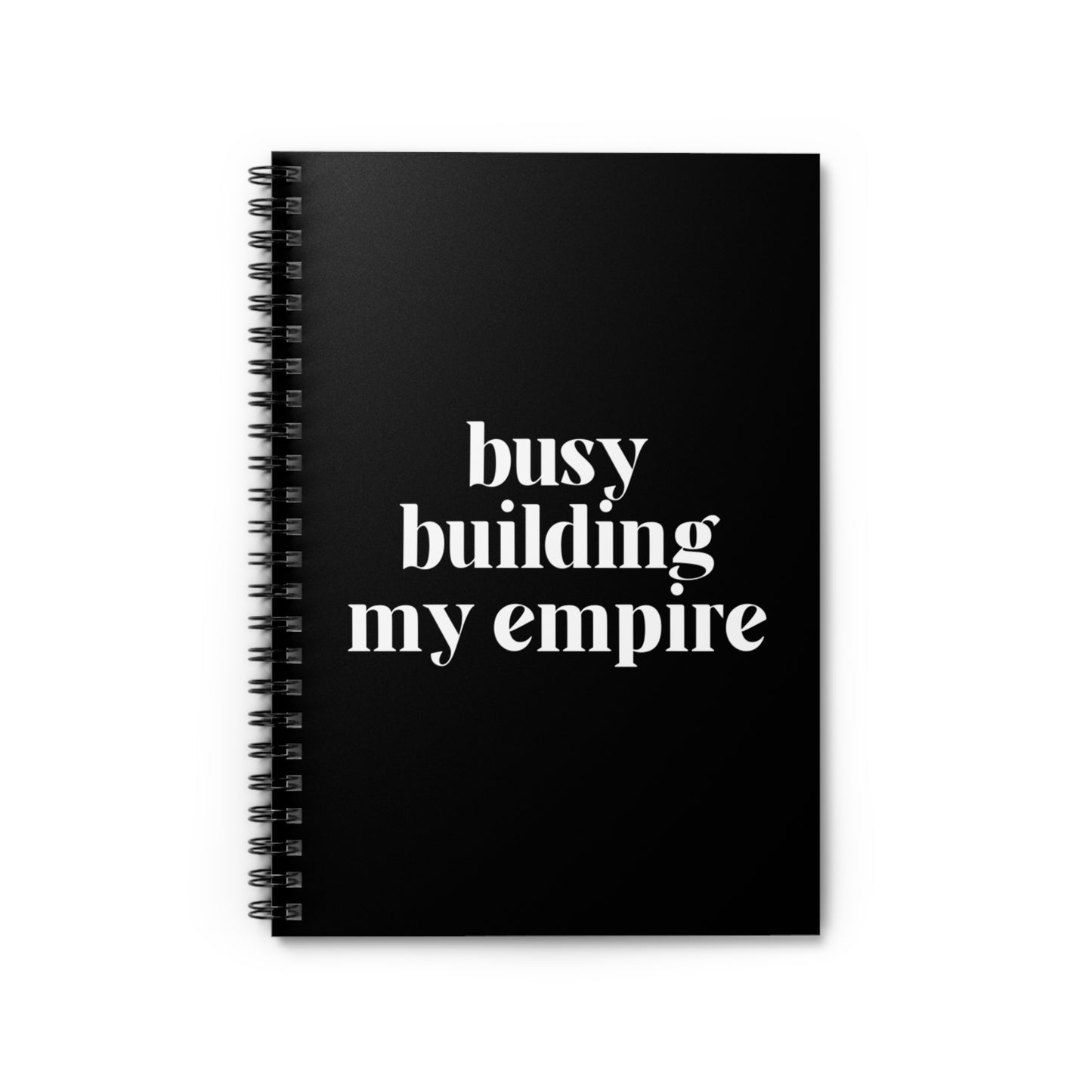 Building My Empire Notebook