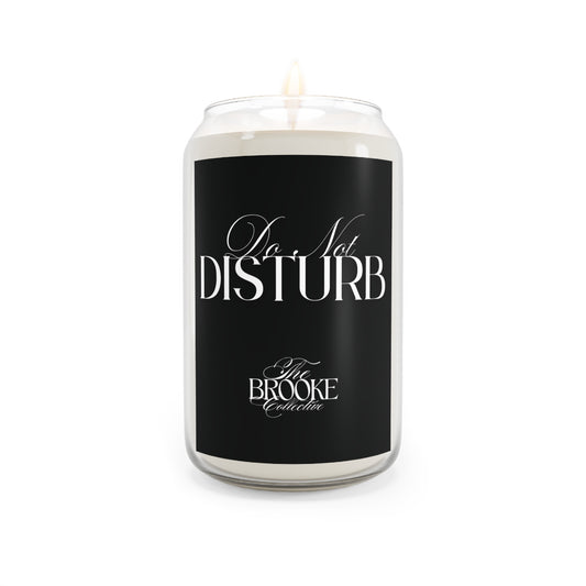 Do Not Disturb Scented Soy Candle — 13.75oz Relaxing Home Fragrance (Brooke Collection)