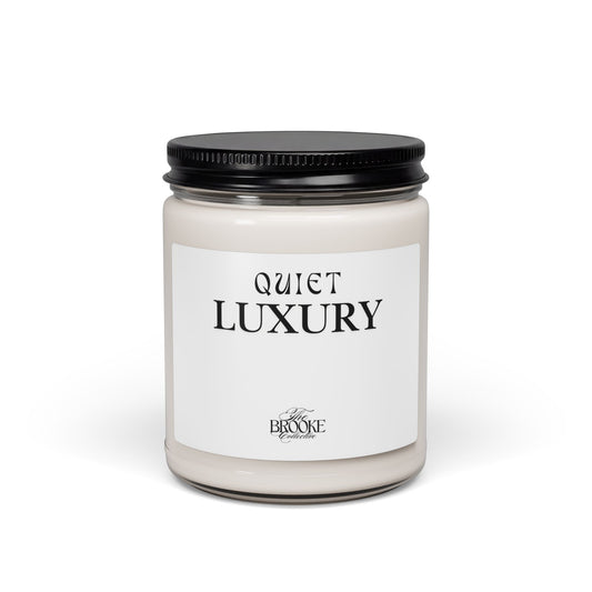 Quiet Luxury Scented Soy Candle