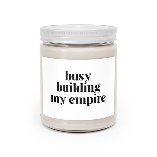 Building My Empire Candle