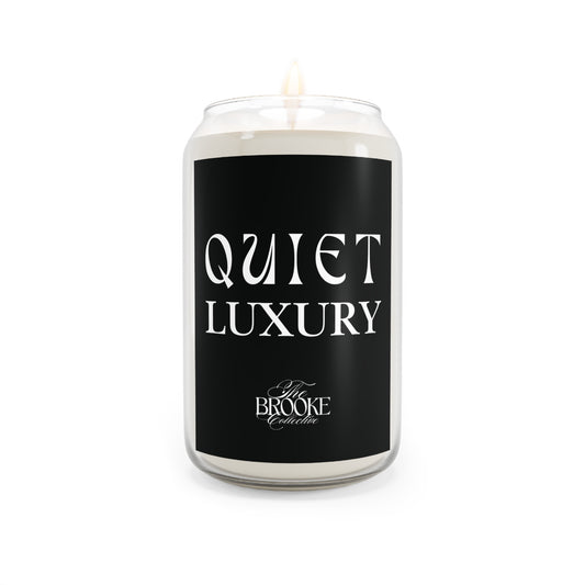 Quiet Luxury Soy Candle — 13.75oz Scented Jar
